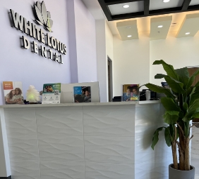 Front desk of White Lotus Dental