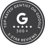 Top Rated Dentist on Google badge